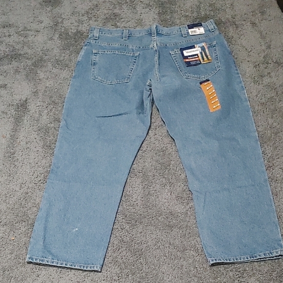 Vintage NWT Classic Blue Jeans Mens 40x30 Relaxed Fit Classic Style Utility - Picture 1 of 6